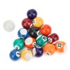 GOTOTOP 16PCS 32MM Mini Pool Ball Billiard Set,Resin Kids Pool