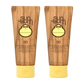 Sun Bum Original Spf 50 Loción de protección solar vegana y hawaiana 104 cumple con la ley (sin octinoxato y oxibenzona) de amplio espectro hidratante UVA/UVB con vitamina E 3 onzas 2 unidades