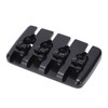 Guitar Bridge 4 String Metal Tailpiece Instrument Accessory Set Kit