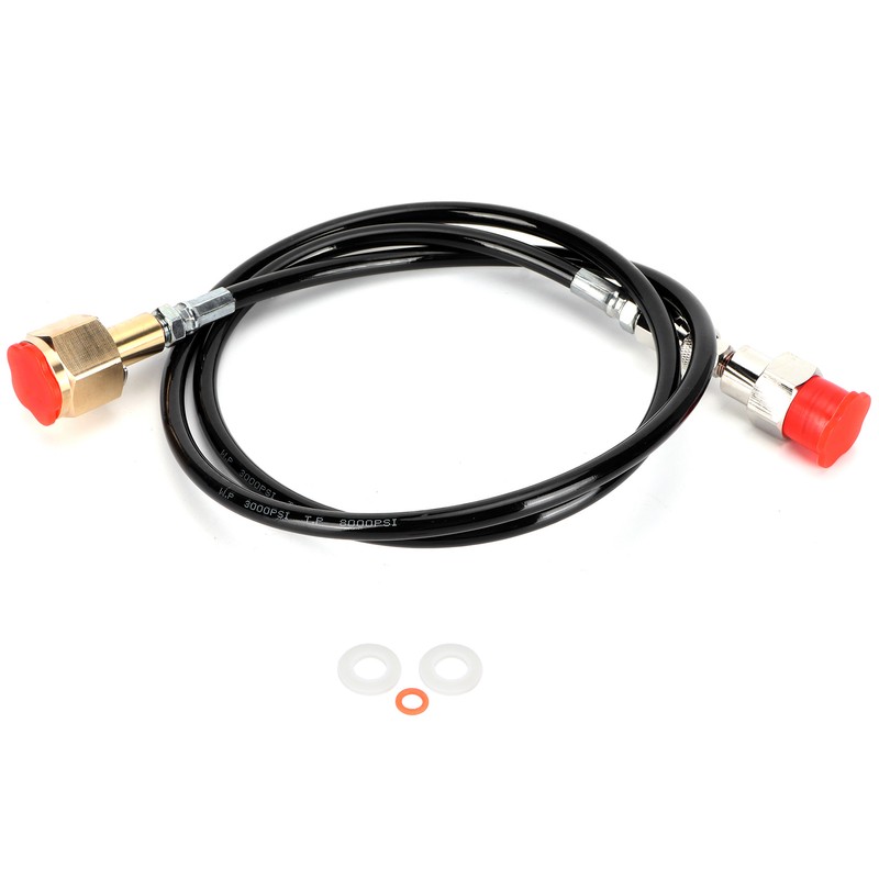 50in CGA320 Soda Hose CO2 Cylinder Refill Adapter Kit for