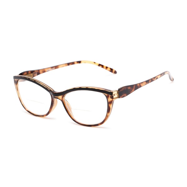 Readers.com Reading Glasses: The Ambrosia Bifocal cat-eye Style for female