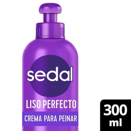 Sedal Crema Para Peinar Liso Perfecto, 300 Ml, Pack of 1