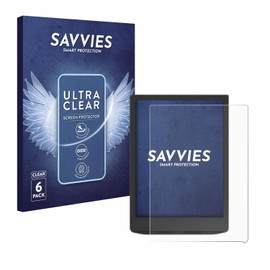 Savvies Screen Protector for PocketBook InkPad 4 Ultra Transparent Pack of 6