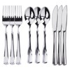 Prestee 300 Piece Heavy Duty Plastic Silverware Set - 100