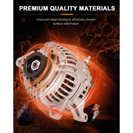 ROADFAR New Alternator Compatible for Dodge for Durango 2003 2004 2005 2006,for Dodge for Ram 1500 2002-2006,for Jeep for Grand Cherokee 1999 2004, Replace 13916