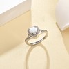 Heart Urn Ring for Ashes for Women - 925 Sterling