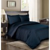 Royal Bedding Striped Navy 300-Thread-Count 3pc California-King Duvet-Cover, Sateen Striped,