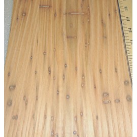 Chestnut Wormy Wood Veneer 8" x 11" with Paper Backer 1/40" Thickness A Grade