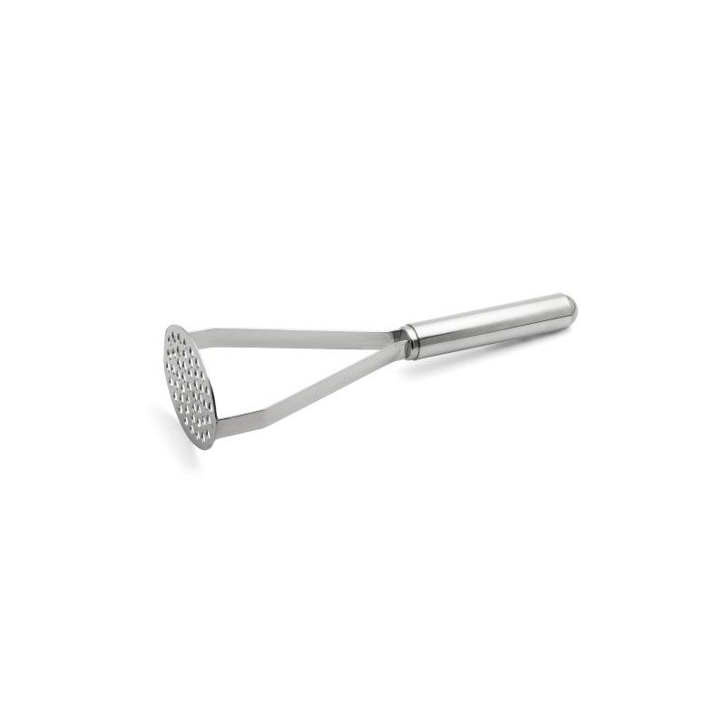 Weis Potato Masher with Perforated Plate, Stainless Steel Silver, 30