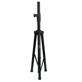 Mr. Dj USA SS350B Speaker Stand Universal Black Heavy Duty Folding Tripod PRO PA DJ Home On Stage Speaker Stand Mount Holder