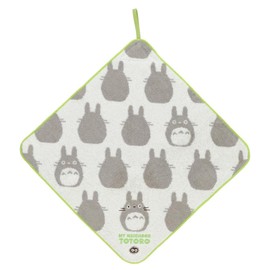 Marushin 1025011900 Loop Towel, My Neighbor Totoro Silhouette, My Neighbor Totoro, Kindergarten, School Entrance Preparation, Kindergarten, Elementary School, Boys and Girls, Organic Cotton