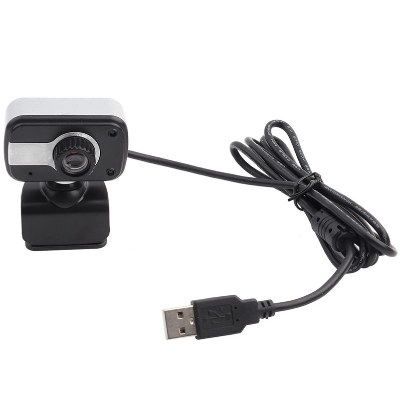 Acouto Cámara Web USB 0. P 480p Luz LED Cámara