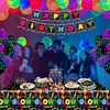 120 Pack Glow Neon Party Supplies Neon Birthday Party Decorations