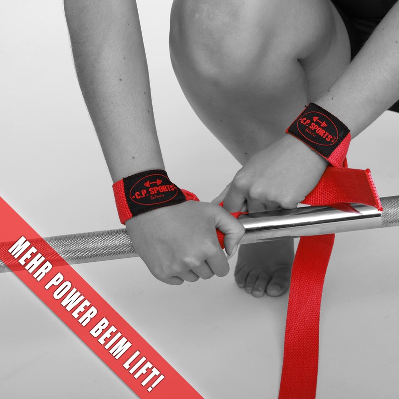 C.P. Sports Lifting Straps Standard, Black, One Size, 38725 (Pink)