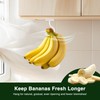 bussdis Banana Hook Under Cabinet White - Adhesive Banana Hanger