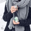 VitaJuwel ViA Forever Young Crystal Water Bottle with Aventurine, Aquamarine,