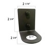 Soap Dispenser Wall Mount Bracket (Black, 2)