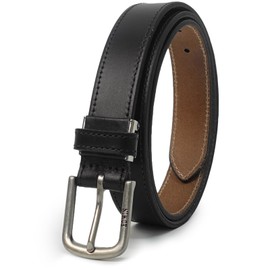 Edwin 0111125 Men's Belt, 1.2 inches (30 mm), 45.7 inches (116 cm), Made in Japan, Cowhide Leather, Single Stitching, 22269283, Black