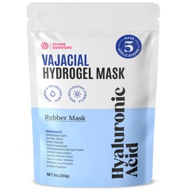 Divine Derriere Mascarilla Vajacial De Hidrogel - Mascarilla De Goma Modeladora Premium Con Ácido Hialurónico, Máscaras De Lámina De Hidro-Jalea