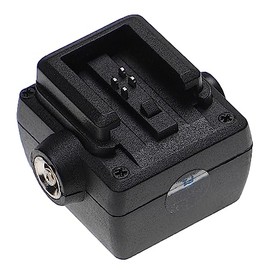 vhbw Hot Shoe Adapter Compatible with Sony A33, A55, A100, A200, A230, A300, A330, A350, A380, A500, A550, A700, A750, A850 Camera
