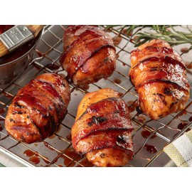 Burgers' Smokehouse Bacon Wrapped Chicken Breast Filets (20)