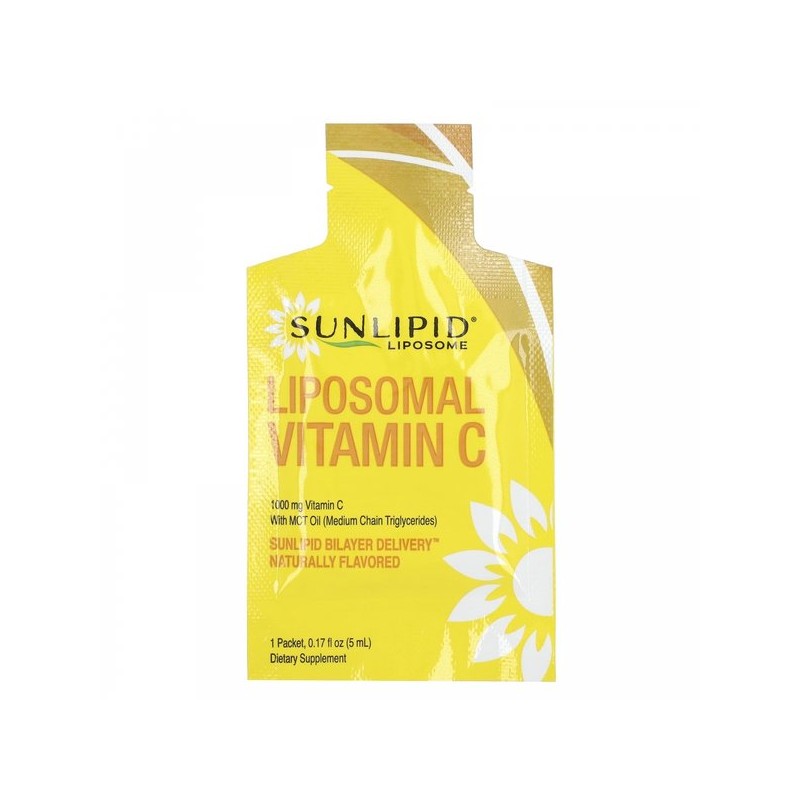 (선리피드) Sunlipid, 리포소말 비타민C, MCT 오일 함유, 30팩, 각 5ml(0.17fl