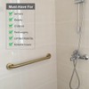 IJDD Bathroom Safety 40 Inch Grab Bar with Anti-Slip Knurled