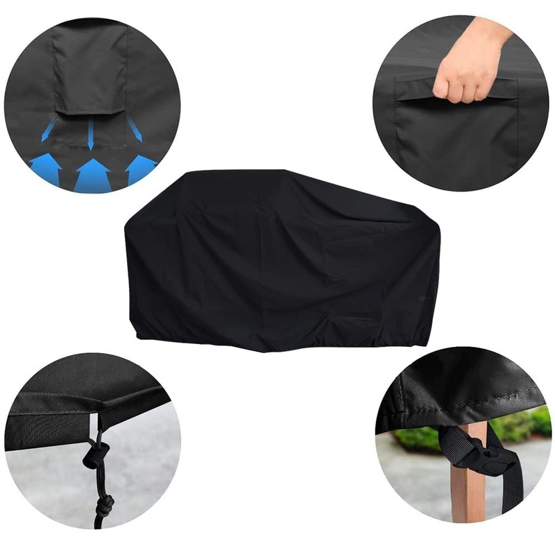 Cozzka 98 Inch Island BBQ Grill Head Cover Heavy Duty