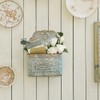 Chadechimo Hanging Wall Storage Baskets, Metal Hanging Baskets for Mail,