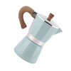 Moka Coffee Maker 300ml 6 Cups Aluminum Alloy Fine Details