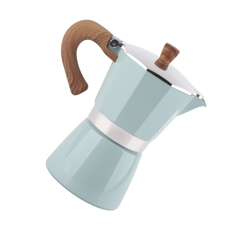 Moka Coffee Maker 300ml 6 Cups Aluminum Alloy Fine Details