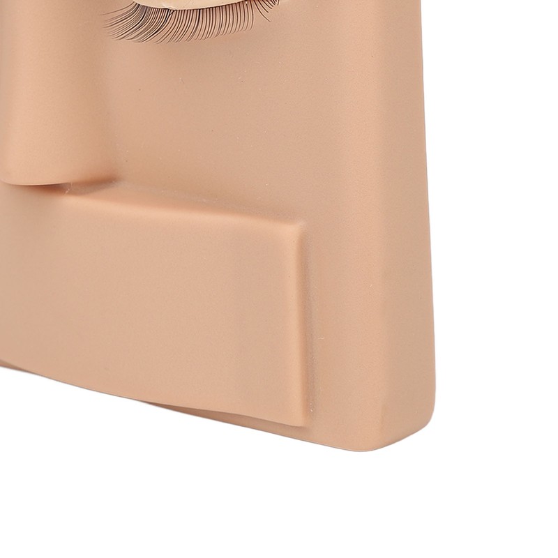 Eyelash Mannequin Head Replaced Eyelids Realistic Reusable 3D Lash Extension