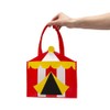 Fun Express 10" x 10" Medium Carnival Tent Nonwoven Tote