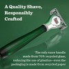 Bulldog Mens Skincare and Grooming Original Recycled Glass Handle Razor