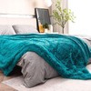 Pawque Soft Fuzzy Faux Fur Throw Blanket 60" x 80",