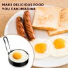Yaomiao 12 Pcs Egg Rings for Frying Eggs Nonstick Pancake