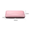 esowemsn 1PC Pink PU Leather Tweezers Storage Bag Empty Small