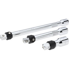 Paramount 1/2" Drive Locking Socket Extension Set: 3 inch, 6 inch, and 10 inch Extensions
