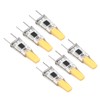 6Pcs G8 LED Bulb 3W COB Dimmable 360 Degrees Light