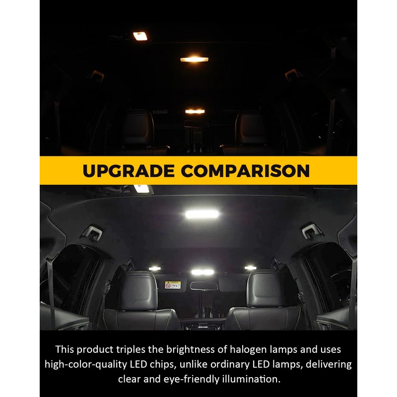 BMT xms Car Interior LED Light Replacement for FORD Fusion