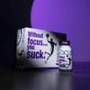 Focus Shots with Trilogine, Stay Sharp, Zero Sugar Energy Boost,