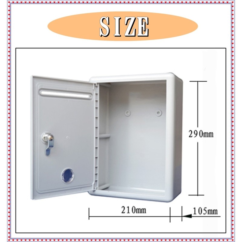 6 Colors to Choose from, Keyed, Questionnaire Box, Post, Lightweight,