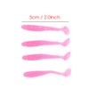 soft plastic grub,50pcs Soft Fishing Lures Baits Set, 5cm Plastic