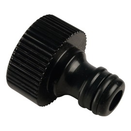 Rehau 18571 4 hose coupling, black, 1/2 inch