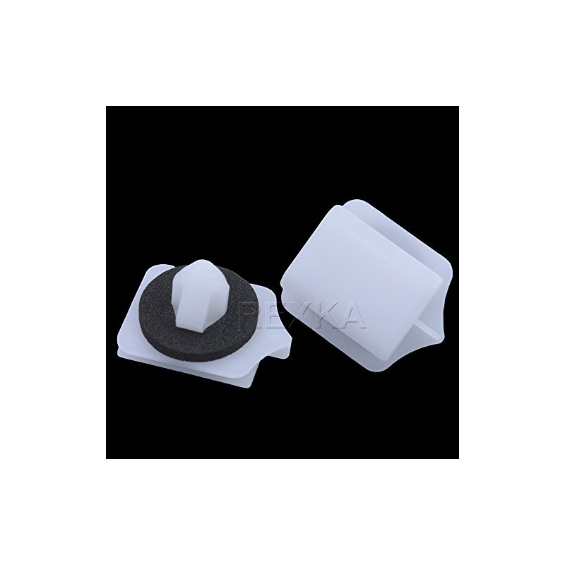 Rexka Door Cladding Moulding Clips with Sealer for Ford Edge