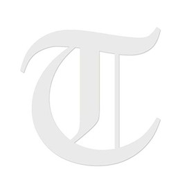 Letter T Old English - Vinyl Decal for Outdoor Use on Cars, ATV, Boats, Windows and More - White 5 Inches Tall