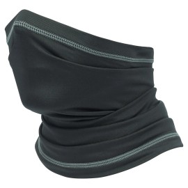 Unbranded Balaclava Neck Gaiter Face Mask UV Protection Bandana Scarf Cover for Men Women - Dark Gray, 1 Pack