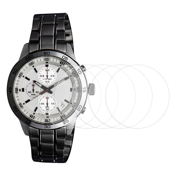 QUARKZMAN 2 Stück Uhrenglas Displayschutzfolien 22mm HD High Definition Anti-Kratz-Wasserdicht