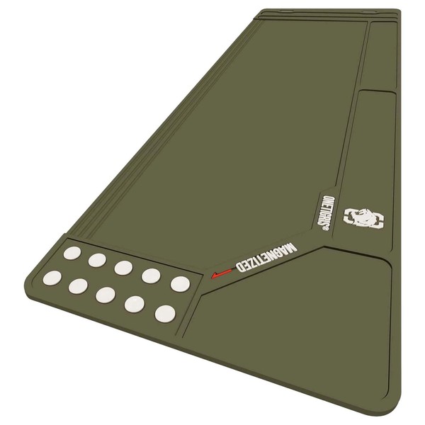 OneTigris Tactical Cleaning Mat, Magnetic Mat Anti-Slip Rubber Workbench Mat