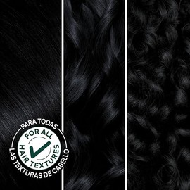 Garnier Nutrisse Tinte para el cabello, 11 negro más negro (Peppercorn), Paquete con 2